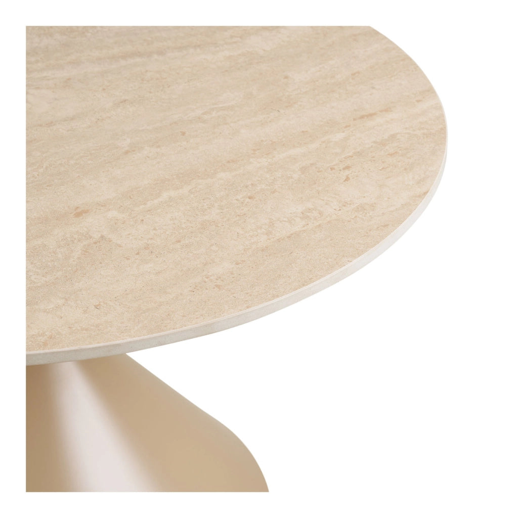 Tavolino Annecy, Beige, Ceramica, 70x70x41 cm