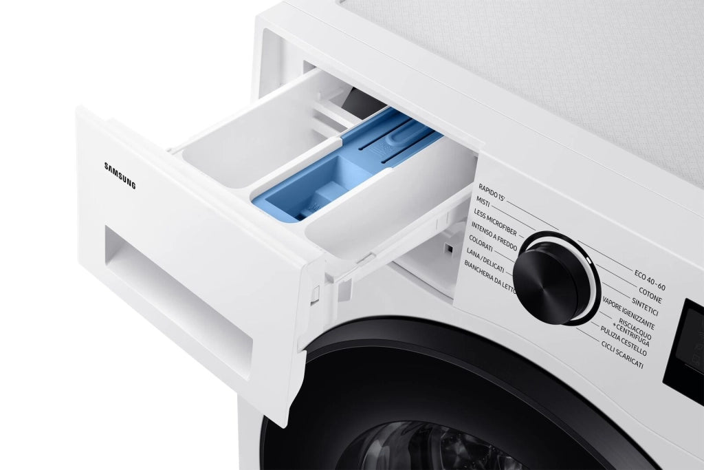 Samsung WW90CGC04DAEET Lavatrice 9 Kg Classe A Profondita' 55 cm Centrifuga 1400 giri Inverter Vapore Crystal Clean