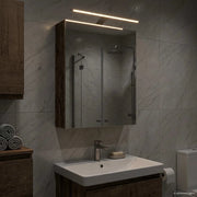 Mobiletto per specchio da bagno Legno vecchio 50 x 14,5 x 70 cm 889053