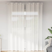 Tende in Voile con Occhielli 2 pz Bianco 4102153