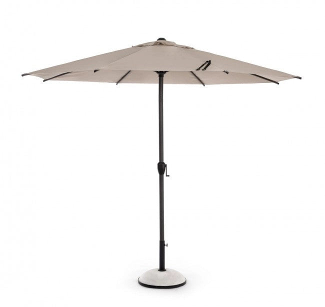 Ombrellone da Giardino Ø3x2,37h m Palo Ø48 mm con Snodo Rio Antracite/Beige