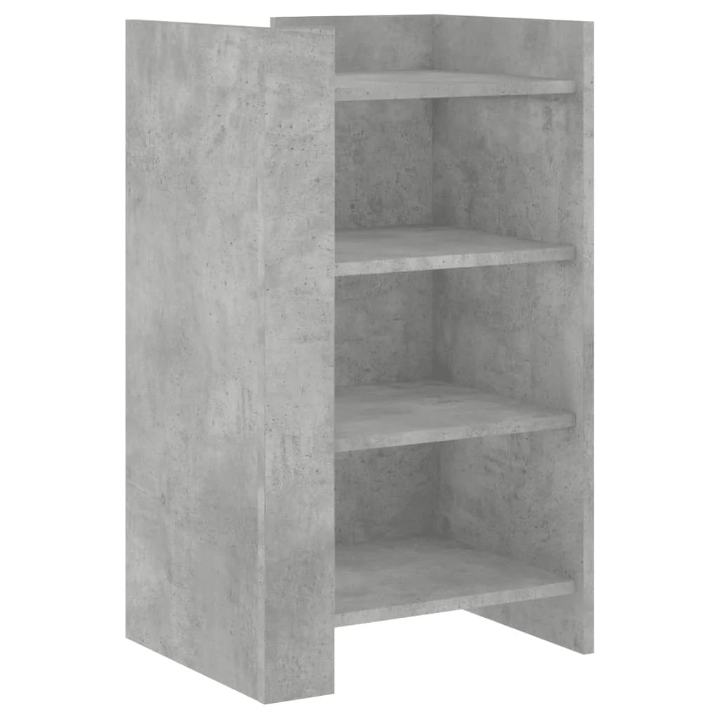 Buffet credenza cassettiera armadio mobile contenitore organizer per cucina soggiorno salotto 45 x 35 x 75 cm legno ingegnerizzato grigio 02_0031939