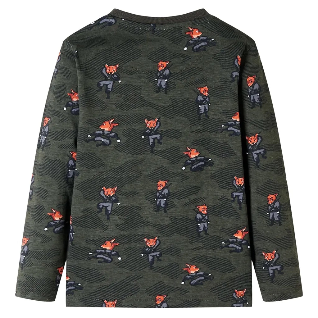 Pigiama per Bambini a Maniche Lunghe Cachi 92 CFW5582959