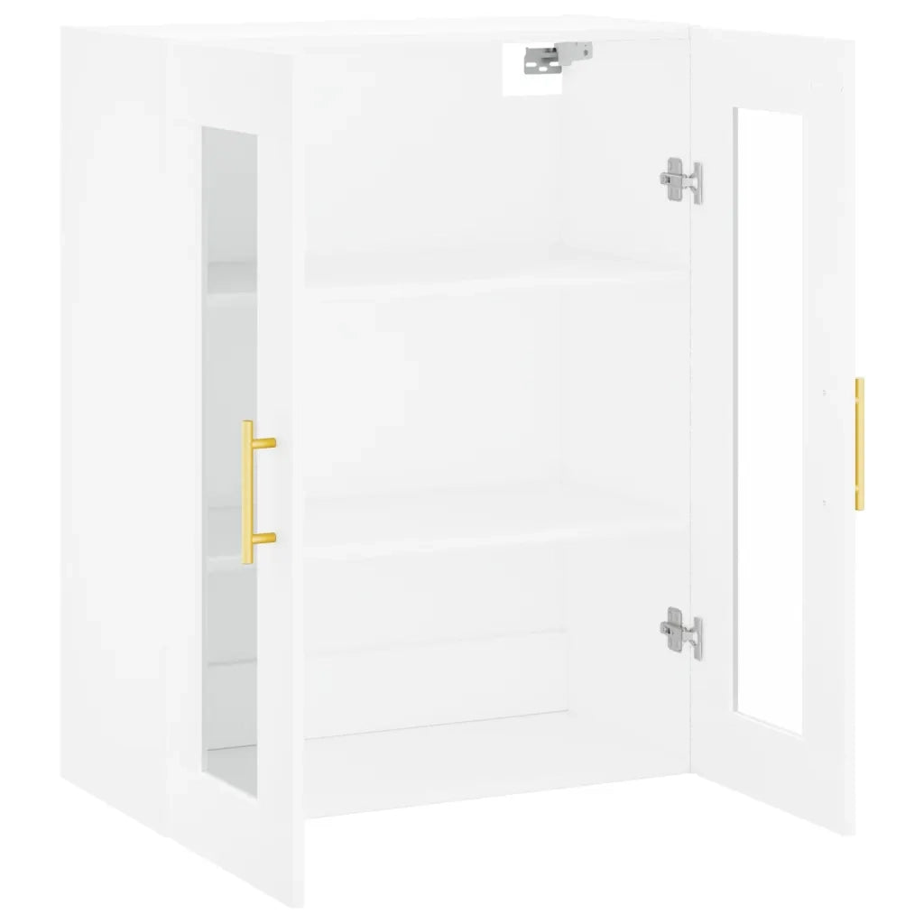 Mobile a Parete Bianco 69,5x34x90 cm 828468