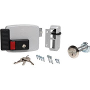 SERRATURA LEGNO APPLICARE ELETTRICA 11670N CISA - VERN C.STACCATO+SCR+M1+PULSANTE E.MM 50/80 DX- 1 pezzi