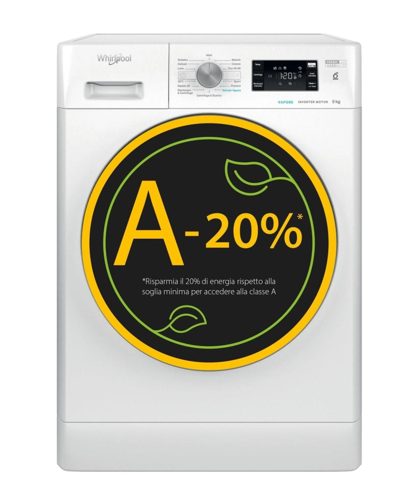 Whirlpool Lavatrice a libera installazione - FFB 948 BSV IT