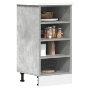 Armadio Inferiore “Riga” Grigio Cemento 40x44,5x81,5 cm 854205