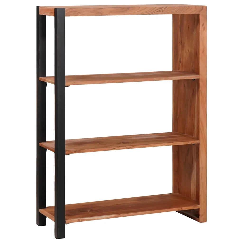 vidaXL Libreria Marrone, Nero 80 x 30 x 110 cm