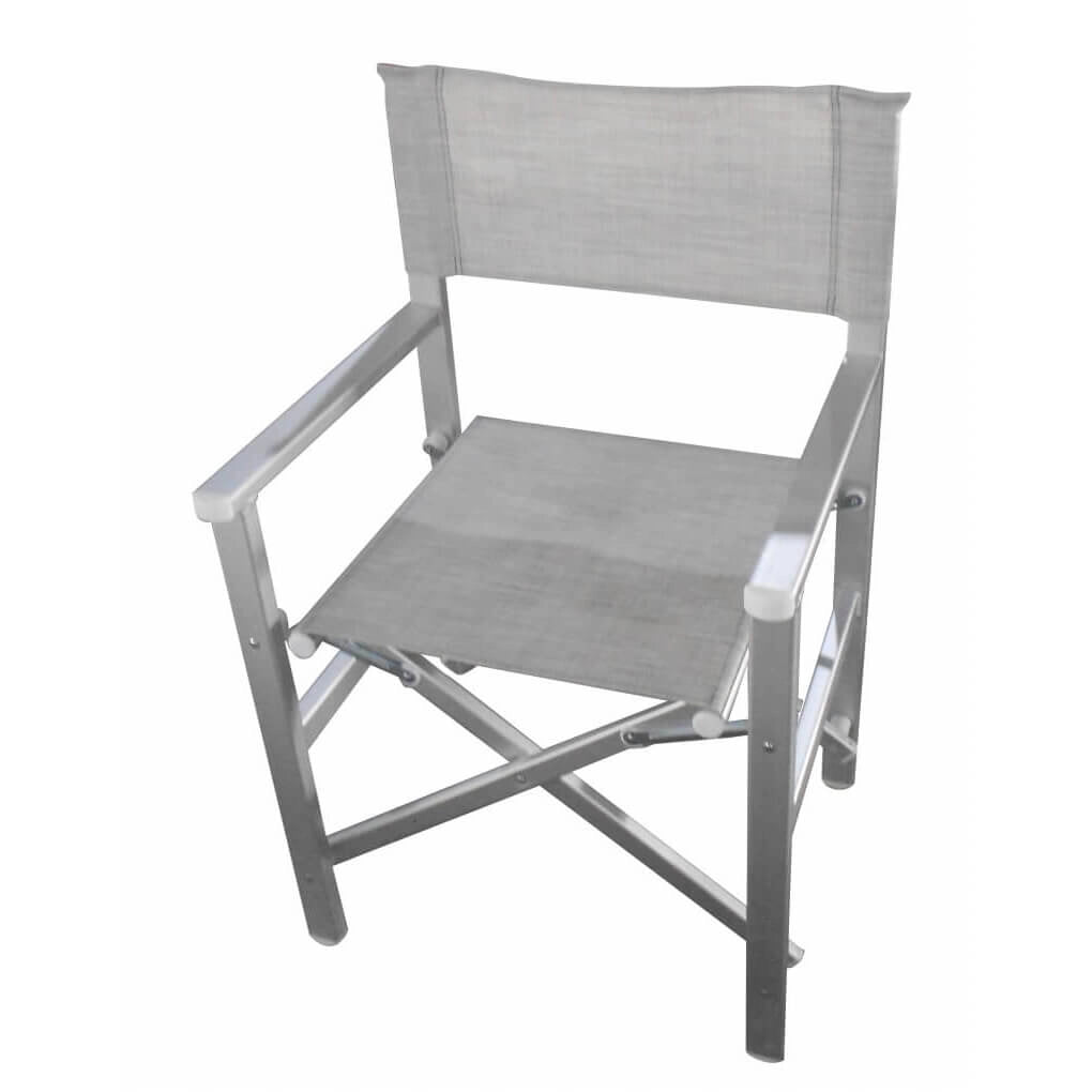 Poltrona da spiaggia e campeggio regista in Alluminio Textilene cm 55x46x88 - LIP