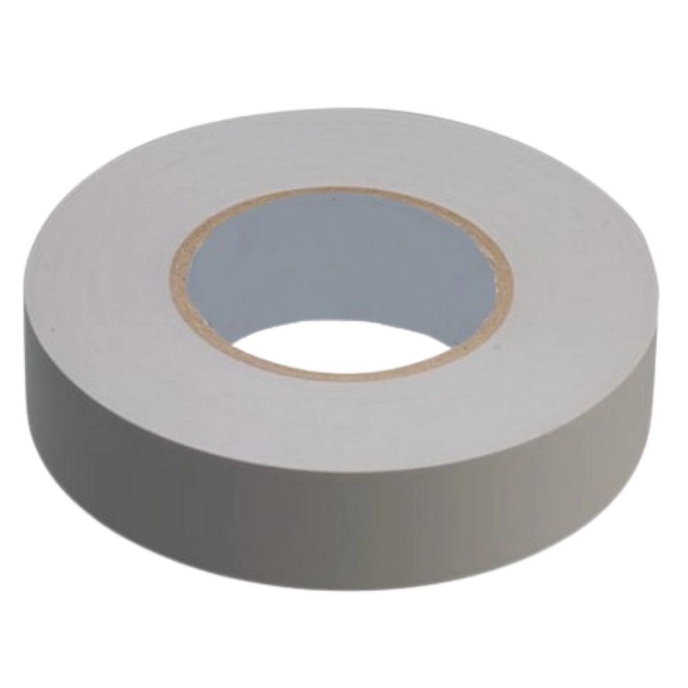 Kit nastro isolante in pvc autoestinguente multicolore per impianti sicuri *** colore grigio, dimensioni 25 mm x 25 m...