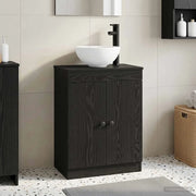 Mobile da bagno con lavabo Nero 54 x 35 x 83 cm 890115