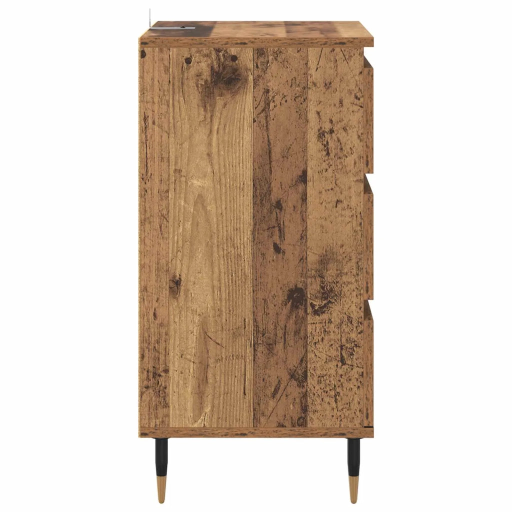 Credenza | Madia | Buffet da pranzo | Armadio da pranzo Legno vecchio 35 x 40 x 70 cm Legno multistrato