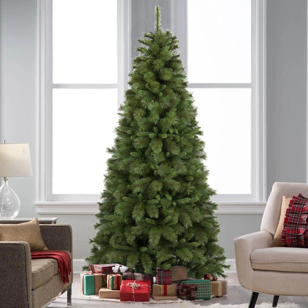 Albero di Natale Verde Namir 240 cm Super Folto Foltissimo Realistico 1188 Punte