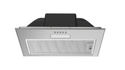 Cappa incasso sottopensile Samet Gruppo Basic 52 luce led 3 livelli velocità inox classe C