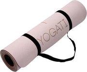 Mat di Yoga - Mat di Fitness 

Specifica tecnica: 
- Materiale: PVC 
- Spessore: 4 mm 
- Dimensioni: 180 x 60 cm 
- Peso: 1,5 kg