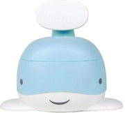 Potty per bambini Cartoon balena blu stabile e comodo per viaggiare plastica urinale per bambini