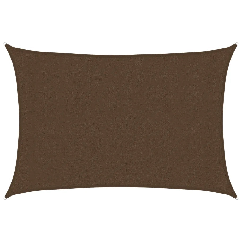 Vela Parasole 160 g/mÂ² Marrone 3x4,5 m in HDPE
