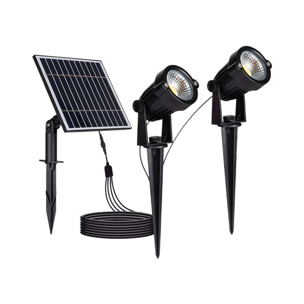 Faretti da esterno con pannello solare 1,2 W 1,2 W Spike Spike Black Body 3000K IP65