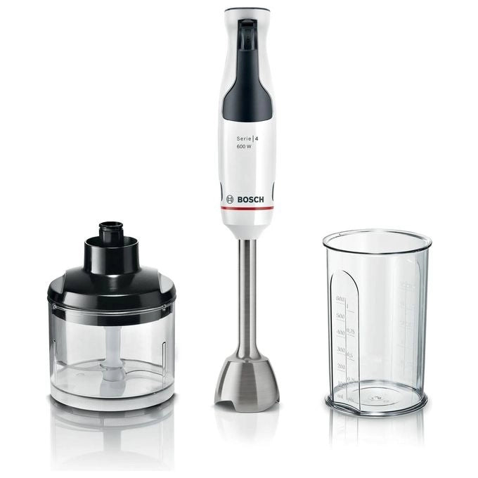 Bosch Serie 4 MSM4W220 Frullatore a immersione ErgoMaster 600 W Bianco
