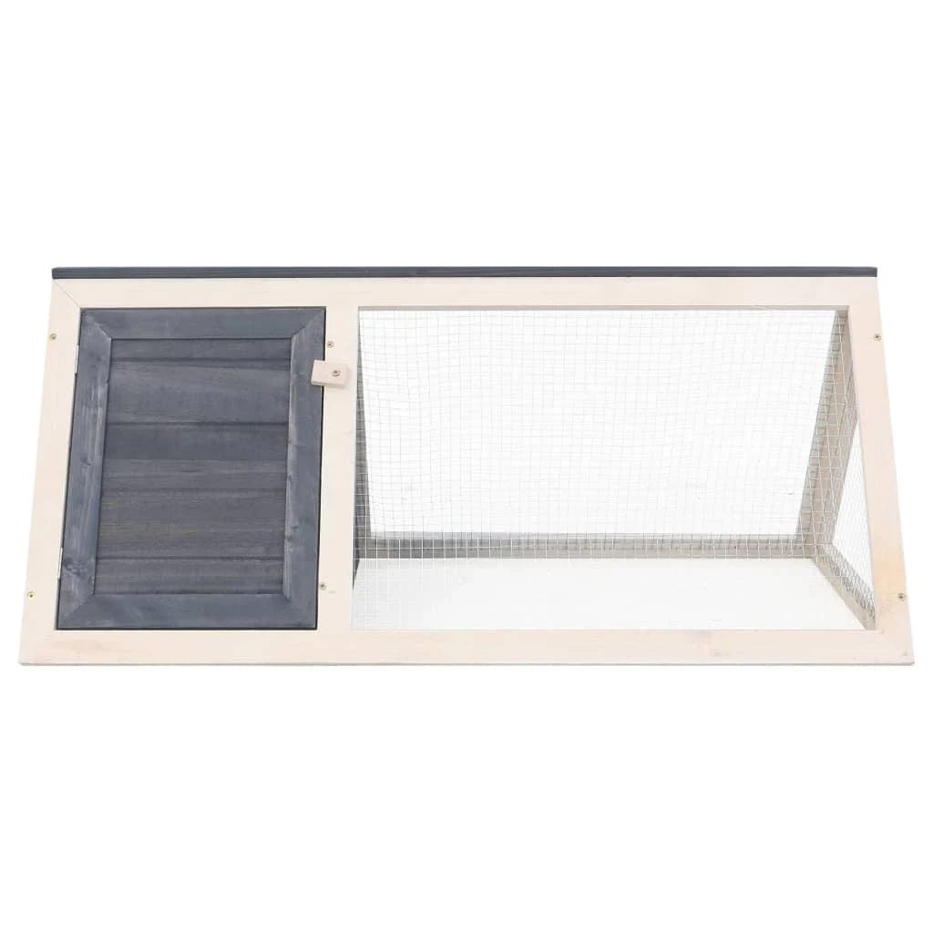 Conigliera 98 x 50 x 41 cm legno grigio 02_0000600