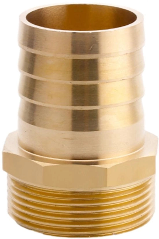 Supporto di tubo - Fitting in ottone - Connettore di tubo esterno - Connettore di tubo impermeabile - Blocco di tubo robusto - Adatto per aria/ acqua/ olio - Fitting di tubo