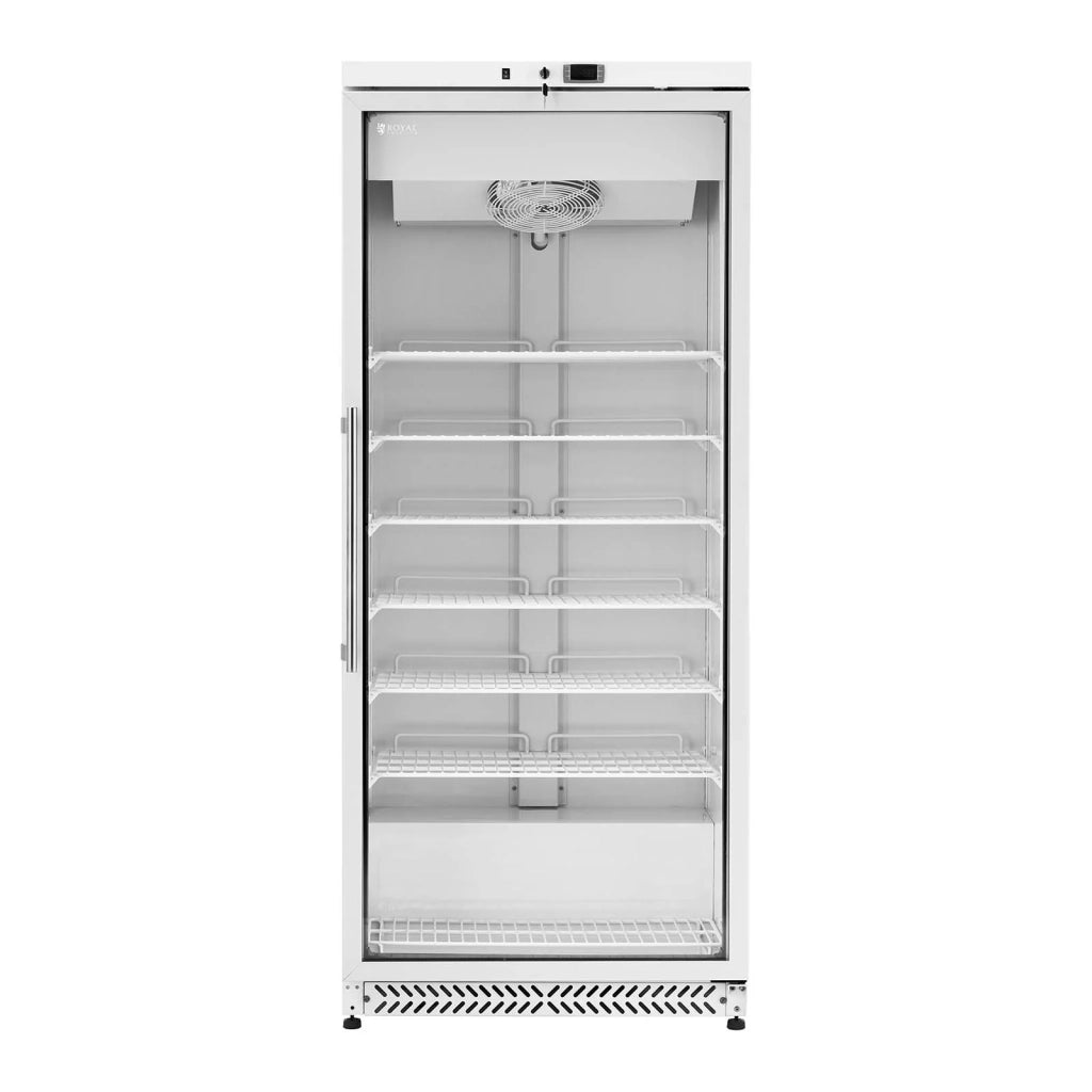 Congelatore verticale di grandi dimensioni con refrigerante R290 di grande capacità (volume: 580 litri, potenza: 492 watt, porta con doppio vetro) 14_0005260
