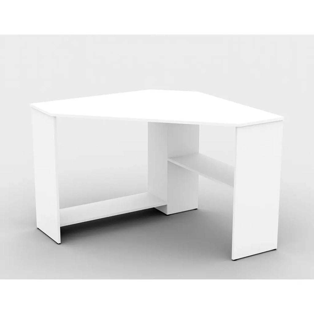 Scrivania ad angolo KARO colore bianco, 80 x 73 x 80 cm