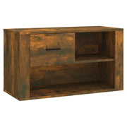Scarpiera mobile contenitore per scarpe mobile per ingresso/corridoio/soggiorno 80 x 35 x 45 cm legno ingegnerizzato marrone 02_0021594