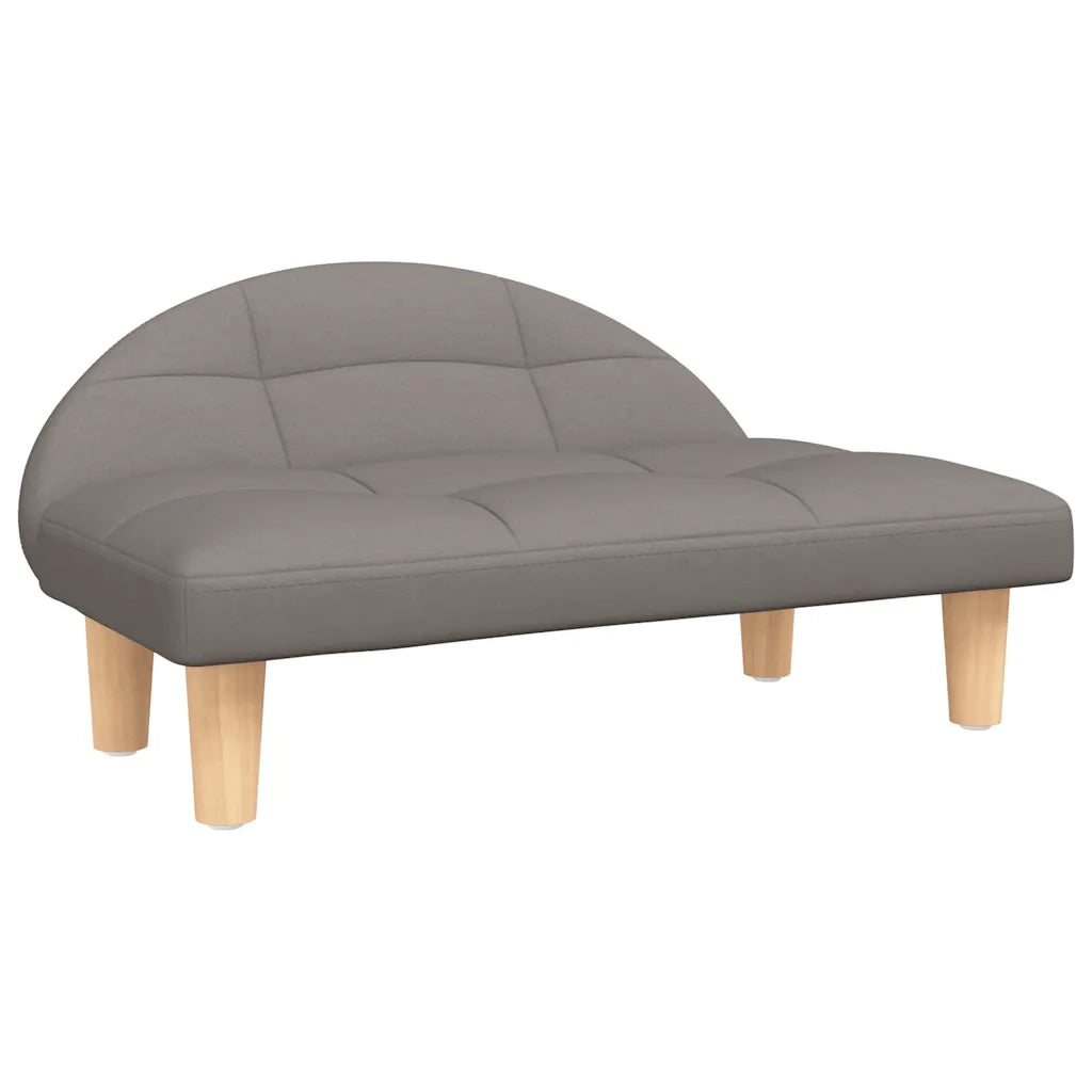 Lettino per Cani Tortora 70x52x30 cm in Tessuto CFW4927217