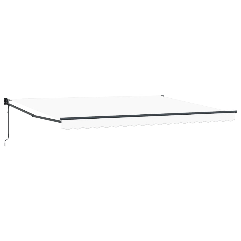 Tenda Retrattile Automatica Bianca 450x300 cm
