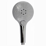 Trade Shop - Doccetta Rotonda Doccino Soffione Doccia Cornetta Pulsante 69109 Bagno 13x24 Cm -