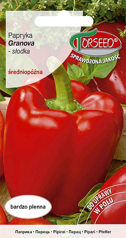 Peperone dolce (da coltivazione in pieno campo) Granova 0,5g