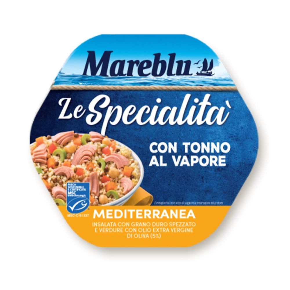 Mareblu le specialita mediterranea insalata con tonno 6 pezzi da 220 grammi