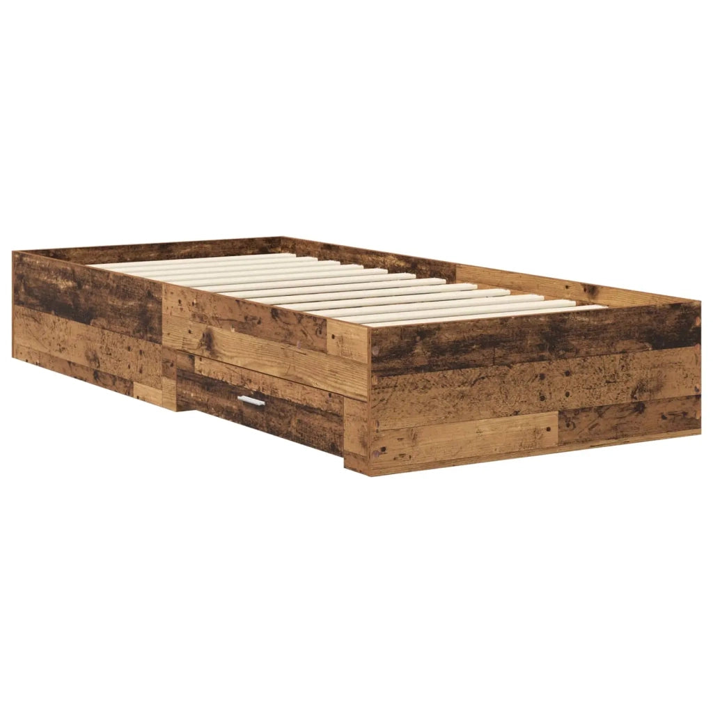 Struttura del letto Legno antico Legno ingegnerizzato 3429528