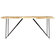 Tavolo da Pranzo 180x90x76 cm in Legno Massello di Mango 282880