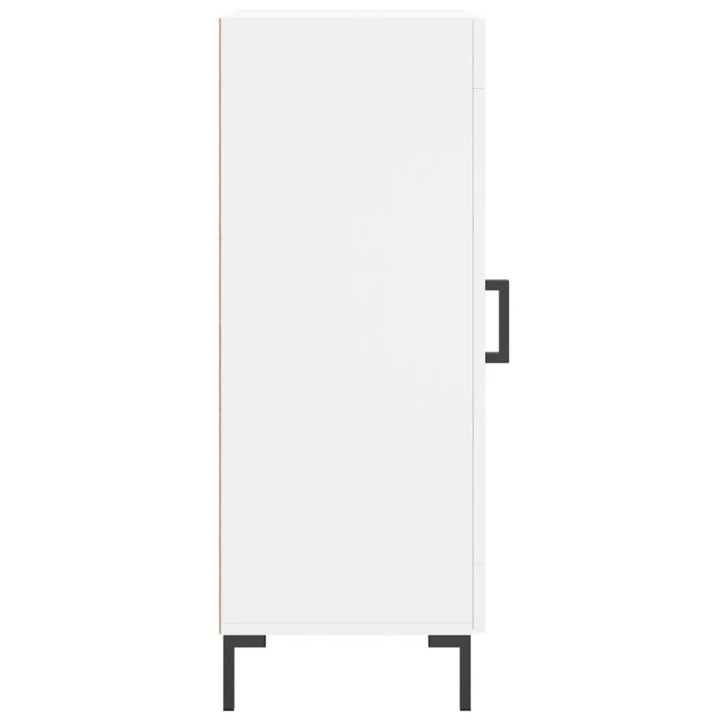 Credenza-Buffet-Armadio da cucina Bianca 34,5x34x90 cm in Legno Multistrato 685375