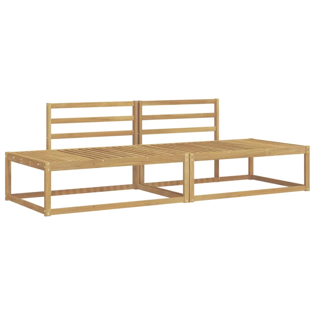 Set di divani da esterno Bianco 230,5 x 83 x 73 cm 3386988