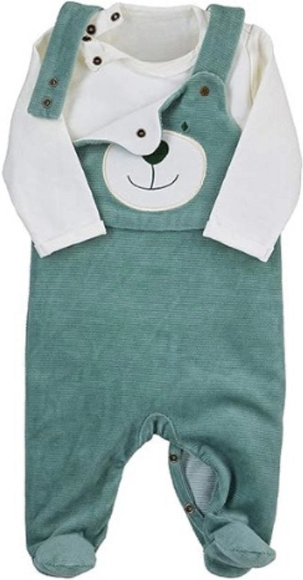 Set di Stramazzoni per Bambini - Romper per Bambini Unisex - Set di Abbigliamento per Bambini - morbido e caldo - Abbigliamento per Bambini 0-6 mesi