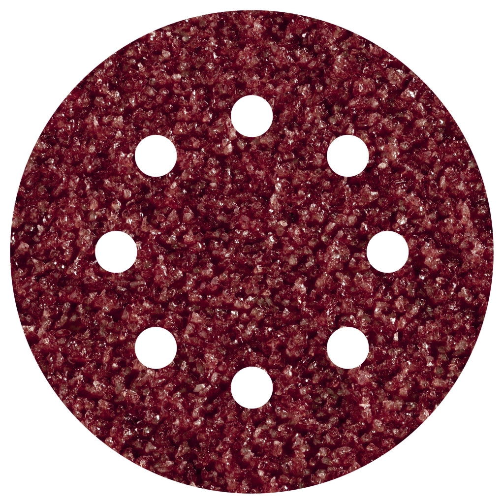 Disco Abrasivo Velcro,Grana 40,D.125 5 Pezzi - Wolfcraft