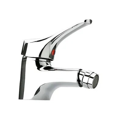Set miscelatori lavabo e bidet cromati Piralla Ariel scarico incluso