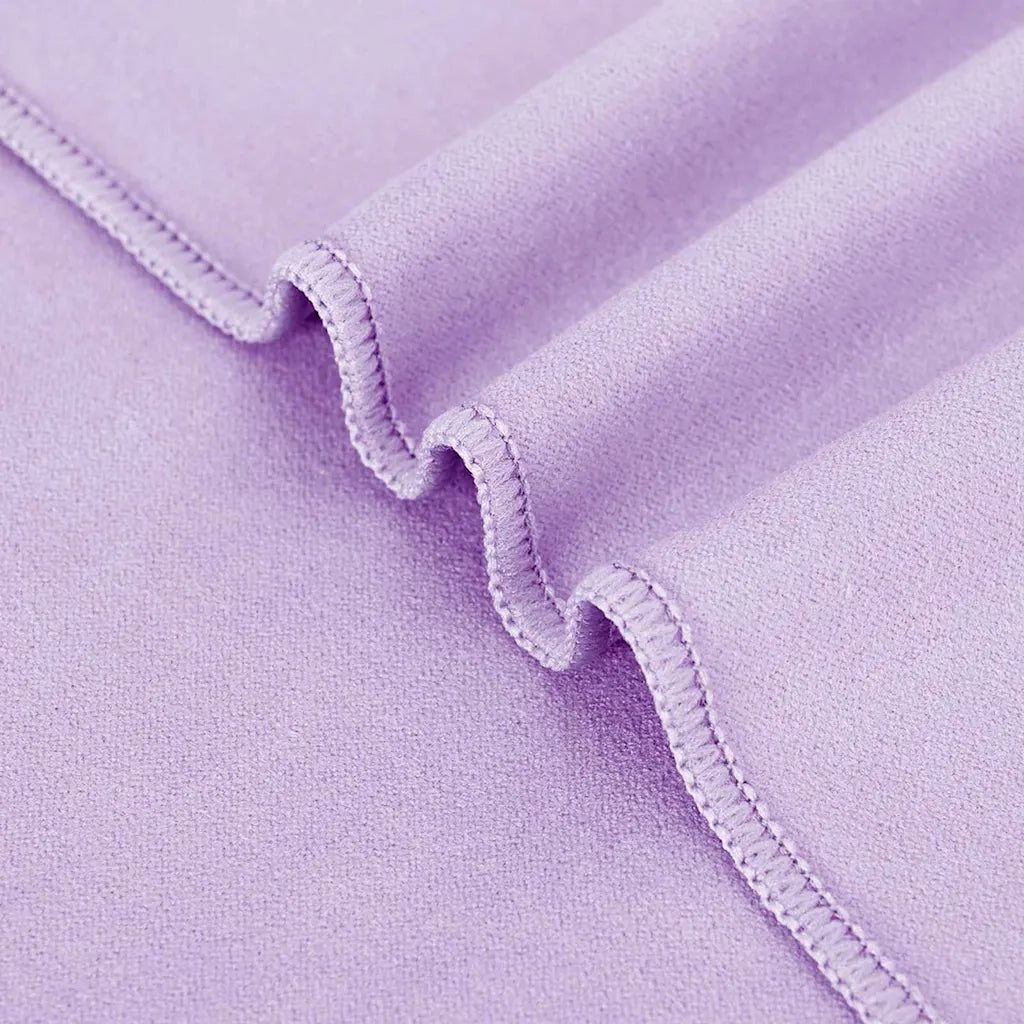 Asciugamani per Sedia Outdoor 2 pz | Teli per bagno Viola 130 x 60 cm