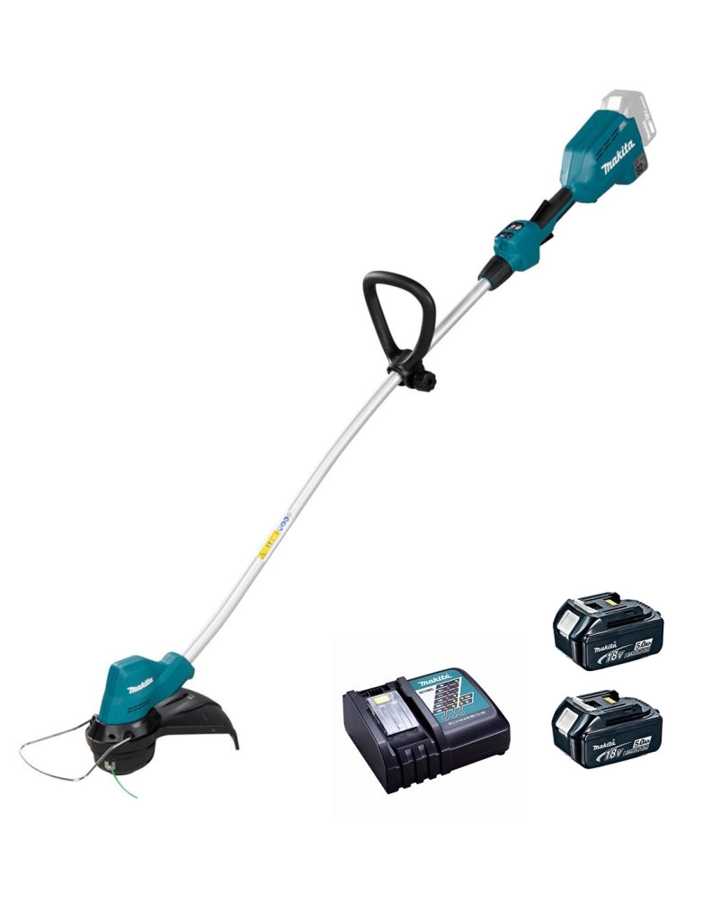 Decespugliatore MAKITA DUR189RT2-SK (2 x 5,0 Ah + DC18RC)