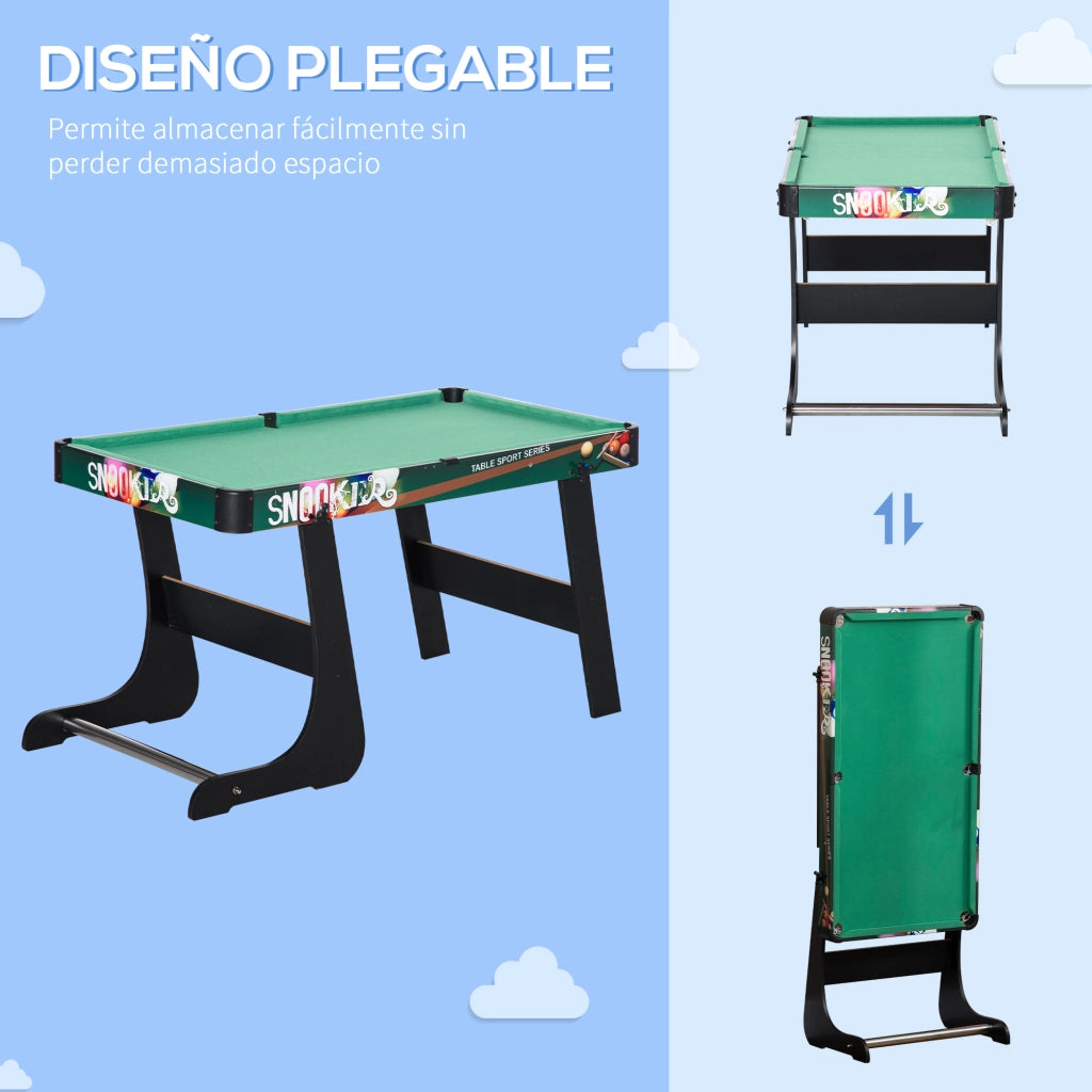 Tavolo Multigioco 6 in 1 Pieghevole per Bambini ¨C Minimal ¨C 118x104x71 cm Multicolore