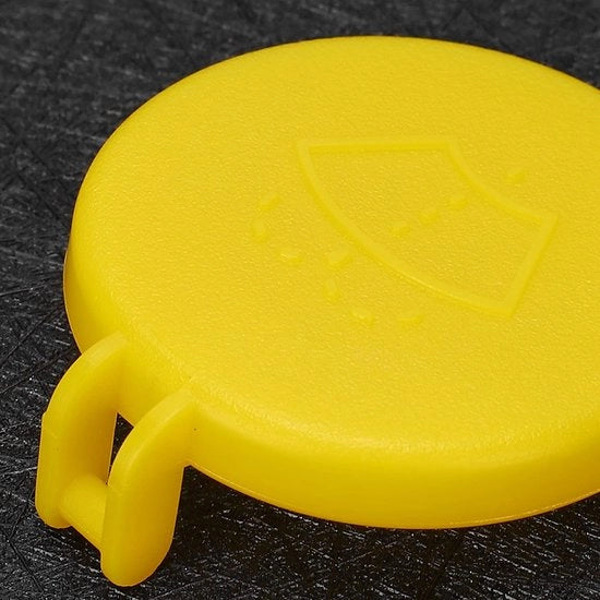 Dop di scolo auto - Giallo - Doppio di scolo - Impermeabile - Senza fessure - Alta qualità - Installazione facile - Doppio per raccoglitori di pioggia