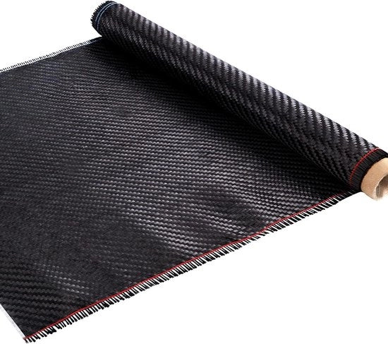 Tessuto a fibra di carbonio 127x30cm - Rotolo di tessuto a fibra di carbonio Nero Vinile - Per barche Auto muri in calcestruzzo sottoterra progetti fai-da-te.