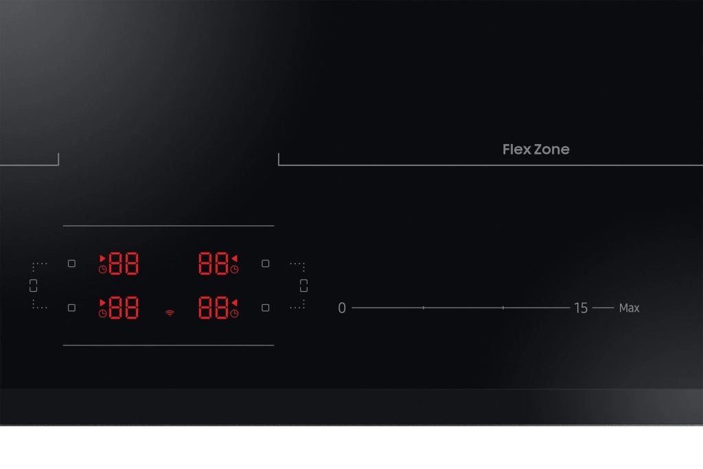 Samsung NZ64B5066KK Piano Cottura ad Induzione Power Control Slide Control Slim Fit Nero 60cm 4 Zone