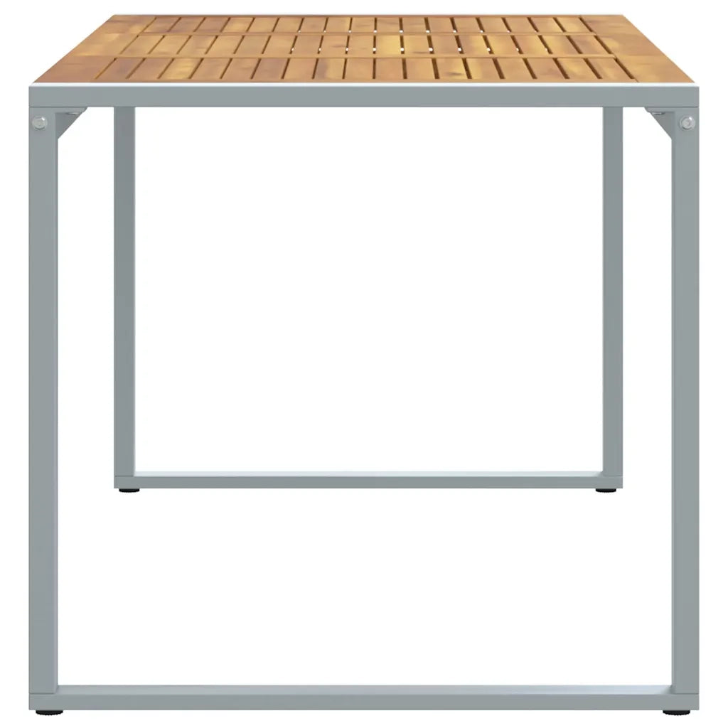 Tavolo da Giardino Grigio 160 x 80 x 75 cm 4010603