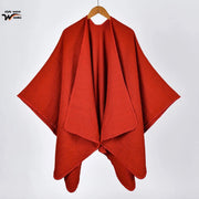 Sciarpa double face, in classico cashmere, mantella/scialle versatile e semplice
