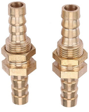 Fitting a Barb 6 mm - Fitting a Schot in Messing - Connettore - Connettore di Slang a Barb - Duraturo - Installazione Facile - Fitting di Bulkhead
