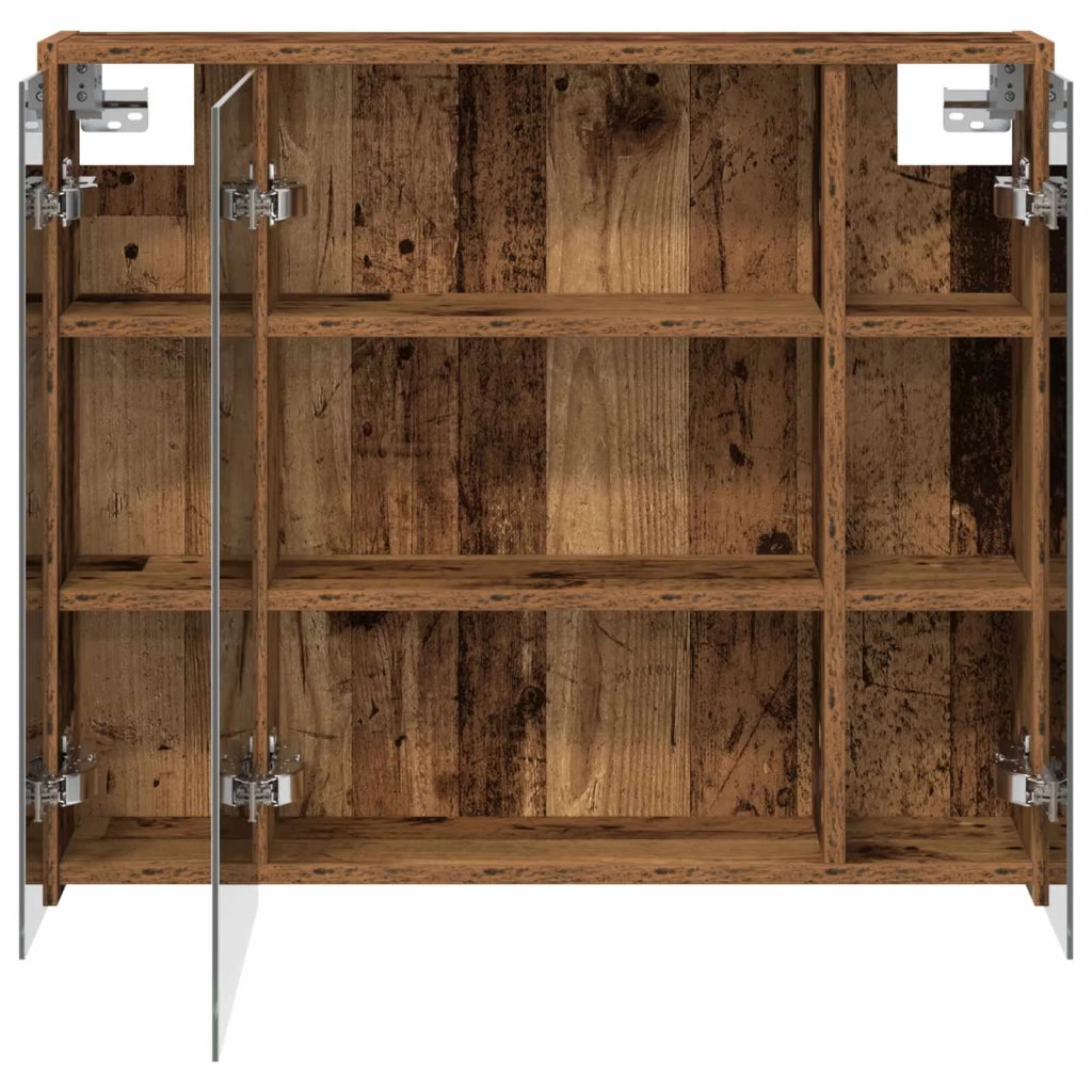 Mobiletto per specchio da bagno Legno vecchio